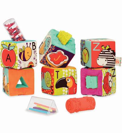 B. Toys ABC Block Party Baby Blocks