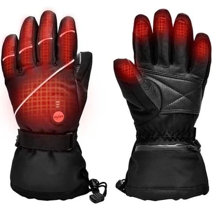 Snow Deer Unisex Rechargeable Battery Powered Electric Outdoor Heated Gloves