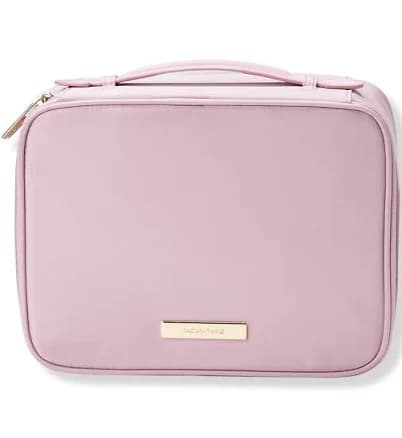 Tartan + Twine Pink 4 Piece Makeup Organizer