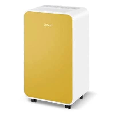 Costway Dehumidifier for Home Basement 32 Pints/Day 3 Modes Portable up to 2500 Sq. Ft
