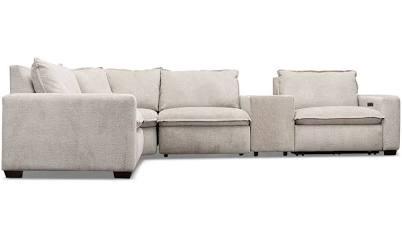 Love Story Reclining Sectional 5-Piece with Console