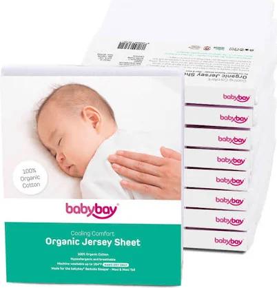 Babybay Organic Jersey Sheet Original Double Pack