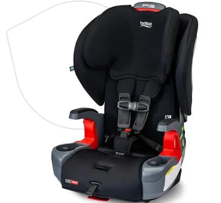 Britax Grow With You ClickTight Harness Booster Car Seat