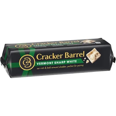 Cracker Barrel Vermont Sharp White Cheddar Cheese