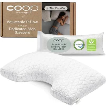 Coop Home Goods The Original Cut-Out Adjustable Pillow