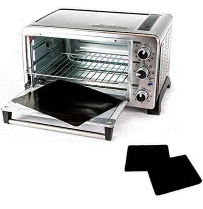 Blue Ridge Products Two-Pack 100% Non-Stick 11" Toaster Oven Liner