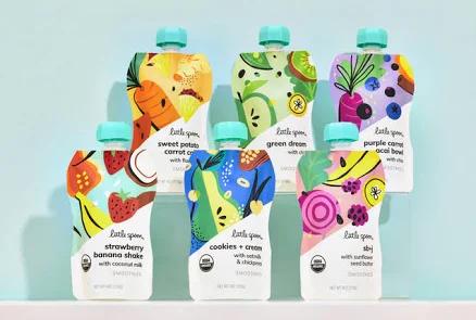 Little Spoon Organic Smoothie Pouches