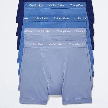 Calvin Klein Men's Classic Logo Cotton Boxer Briefs (7-Pack)