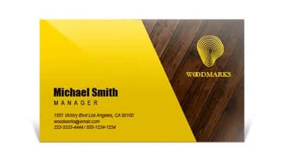 100 pcs Standard Business Cards Printing - 2" x 3.5" Front and Back Business Cards Printing
