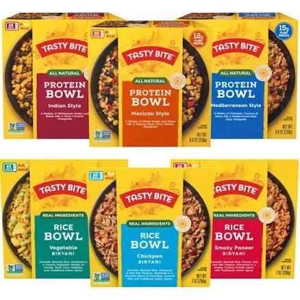 Tasty Bite Bowls Variety Pack of 6