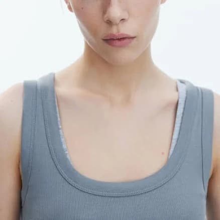 H&M Ladies Ribbed Tank Top