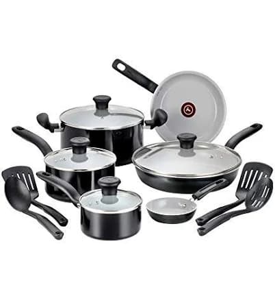 T-Fal Ceramic Cookware Set