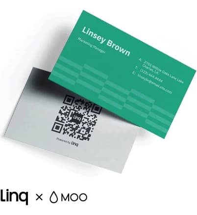MOO Business Cards - Powered by Linq 200 / Gloss