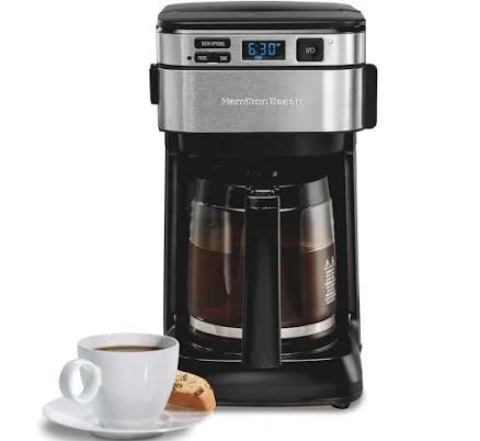 Hamilton Beach Coffee Maker 12 Cups Front Access Easy Fill