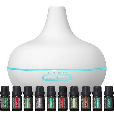 Pure Daily Care Ultimate Aromatherapy Diffuser & Essential Oil Set