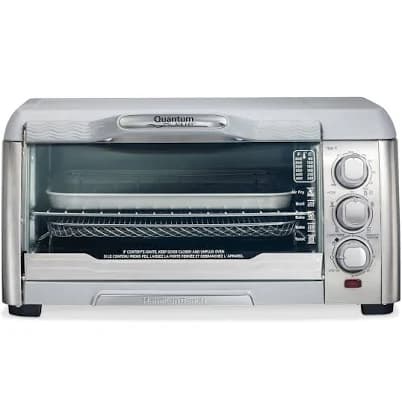 Hamilton Beach Air Fryer Toaster Oven with Quantum Air Fry Technology