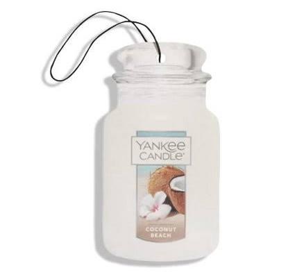 Yankee Candle Coconut Beach Car Jar