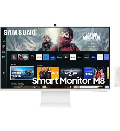 Samsung M80C 32" Smart Tizen 4K UHD Monitor with Streaming TV