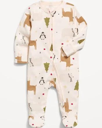 Old Navy 2-Way-Zip Sleep & Play Footed One-Piece for Baby