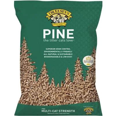 Dr. Elsey's Pine All-Natural Kiln-Dried Cat Litter