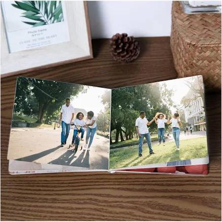 Personalized Memory Photo Album Book Custom Christmas Family Birthday Gifts for lovers kids friends idols