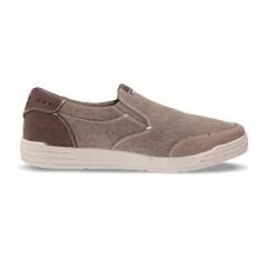 Nunn Bush Men's City Walk Canvas Moc Toe Slip-On Sneakers