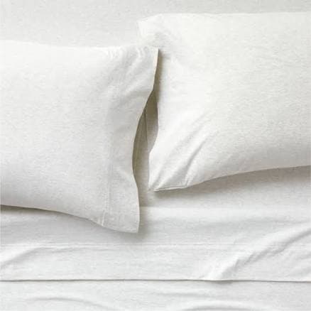 Crate & Barrel Cozysoft Organic Cotton Jersey