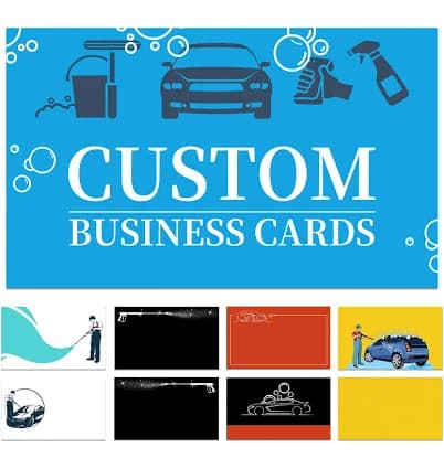 Custom Business Cards Customize with Logo Personalized Business Cards Customizable 1000 500 200 100 for Small Business Customized Double-Sided