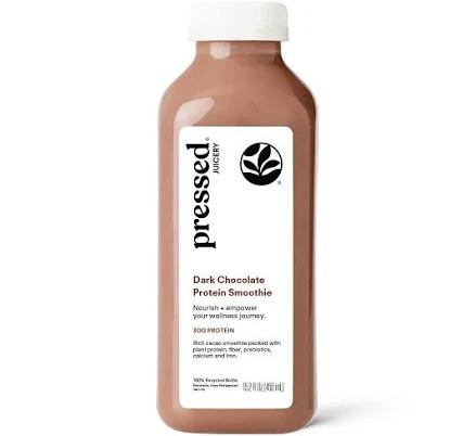 Dark Chocolate Protein Smoothie Pressed