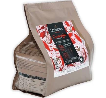 Valrhona Bulk Baking Feves Guanaja Dark Chocolate 70%