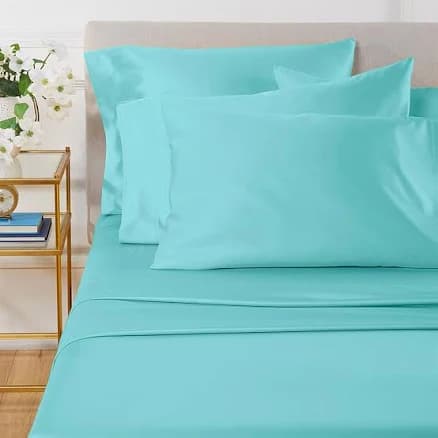 Concierge 400TC Bamboo coolxtra 6-piece Sheet Set - Green - Twin