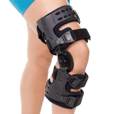 BraceAbility Osteoarthritis Unloader Knee Brace - Best Unicompartmental OA Support for Bone On Bone Arthritis Pain, Medial or Lateral Compartment