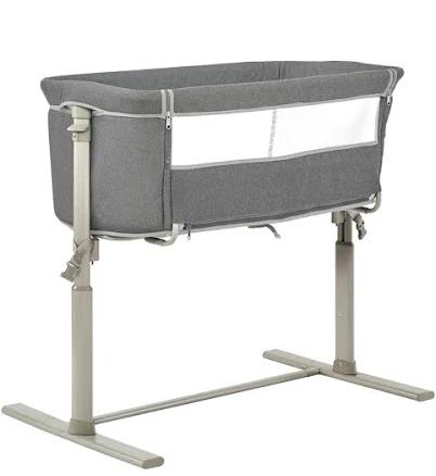 RONbei Bedside Sleeper Baby Bassinet 9 Adjustable Height