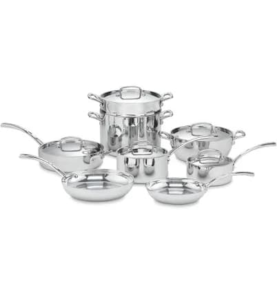 Cuisinart French Classic Tri-Ply Stainless Cookware Set