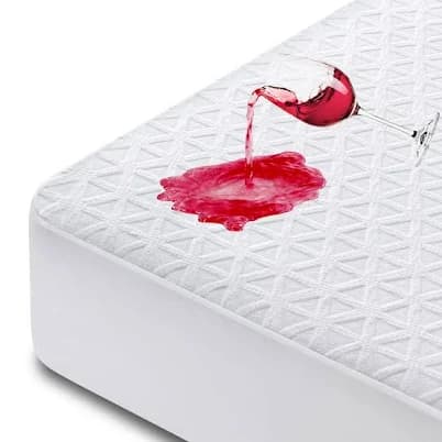 Premium 100% Waterproof Mattress Protector Queen Size, Breathable Bed Cover 3D Air Fabric Cooling Mattress Pad Cover Smooth Soft Noiseless Washable,