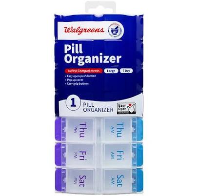 Walgreens Large 7-Day Pill Organizer