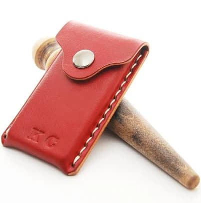 Moo Leather Business Card Holder
