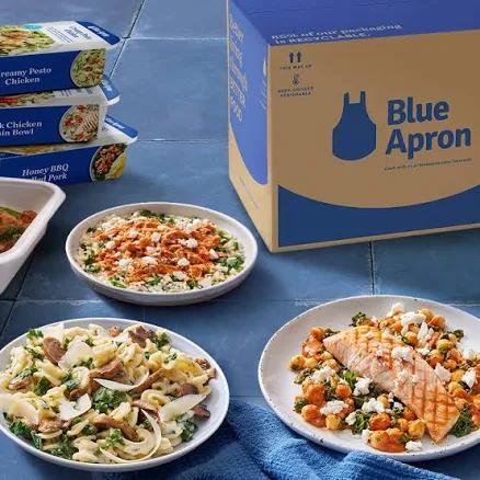 Blue Apron Prepared & Ready Meals 10 Single-Serving Meals Weekly Subscription