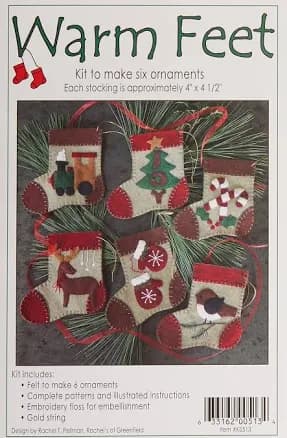 Rachel's of Greenfield Warm Feet Ornament Kit