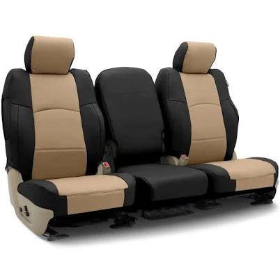 Premium Leatherette Custom Car Seat Covers by Coverking Front