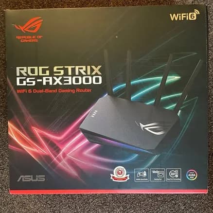 Asus ROG Strix ax3000 WiFi 6 Gaming Router