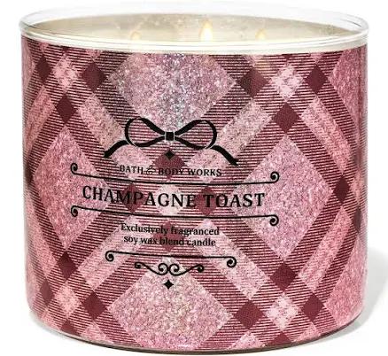 Bath & Body Works Champagne Toast 3-Wick Candle