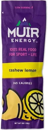 Muir Energy Cashew Lemon Energy Gel