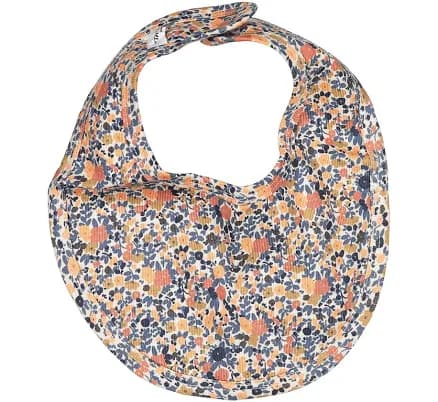 The Printed Autumn Floral Bib