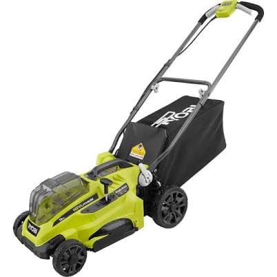 RYOBI 16 in. 18V Brushless Cordless Battery Walk Behind Push Lawn Mower