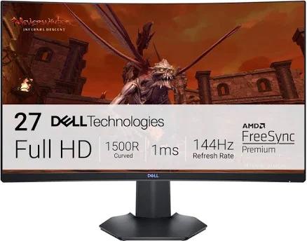 Dell S2721HGF 27" FHD Gaming LED Curved FreeSync Monitor