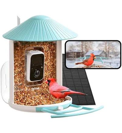 Birdfy Feeder Solar Powered Bird Feeder Camera