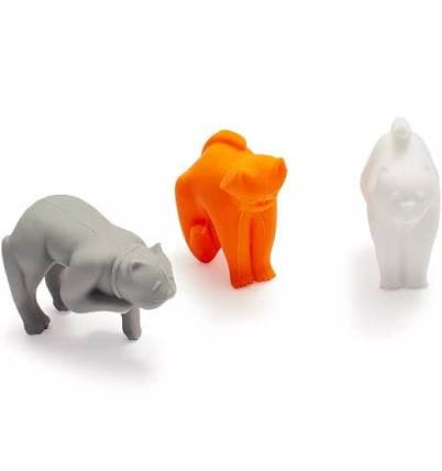 Tovolo Set of 3 Silicone Cat-Shaped Pot Lid Rests