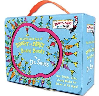 The Little Blue Box of Bright and Early Board Books by Dr. Seuss