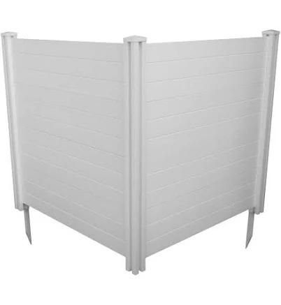 Enclo Premium White Vinyl Privacy Screen